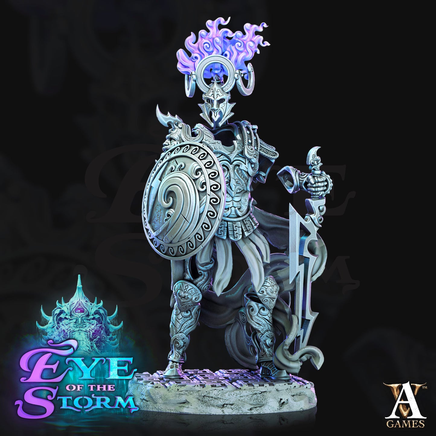 3D Printed Archvillain Games Eye of the Storm - Ironstorm Sentinels 28mm 32mm D&D