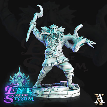 3D Printed Archvillain Games Eye of the Storm - Sky Kraken Acolytes 28mm 32mm D&D