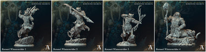 3D Printed Archvillain Games Frostburn Horrors Rimewind Secrets - Kotauri Winterstrider 28mm 32mm D&D