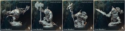 3D Printed Archvillain Games Frostburn Horrors Rimewind Secrets - Urcan Bloodfin 28mm 32mm D&D