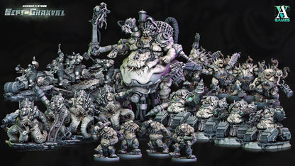 3D Printed Archvillain Games Ghakval Artillery Hunger of the Stars 28 32mm D&D