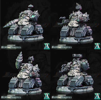 3D Printed Archvillain Games Ghakval Artillery Hunger of the Stars 28 32mm D&D