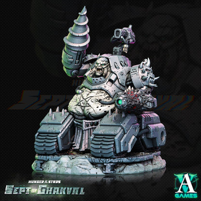 3D Printed Archvillain Games Ghakval Artillery Hunger of the Stars 28 32mm D&D