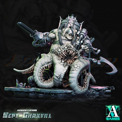 3D Printed Archvillain Games Ghakval Evermaws Hunger of the Stars 28 32mm D&D