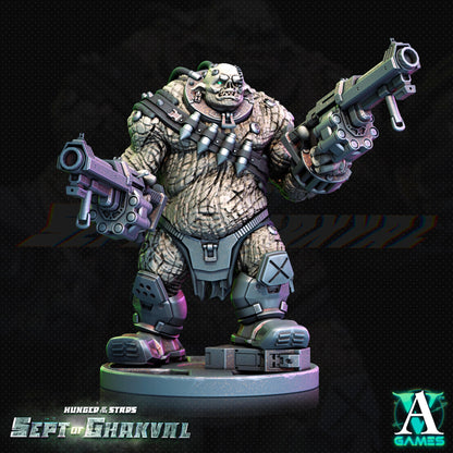 3D Printed Archvillain Games Ghakval Ghu Grunts Hunger of the Stars 28 32mm D&D