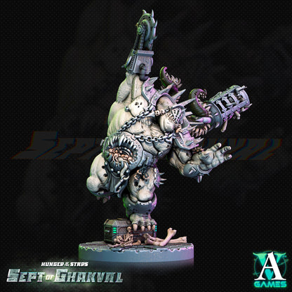 3D Printed Archvillain Games Ghakval Jailers Hunger of the Stars 28 32mm D&D