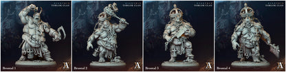 3D Printed Archvillain Games Giantkin - Torlok Clan Brontal 28 32mm D&D