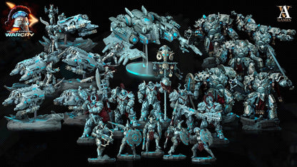 3D Printed Archvillain Games Hellas Eternal - Warcry Elefsis 28 32mm D&D