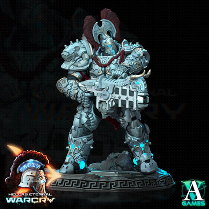 3D Printed Archvillain Games Hellas Eternal - Warcry Myrmidones 28 32mm D&D