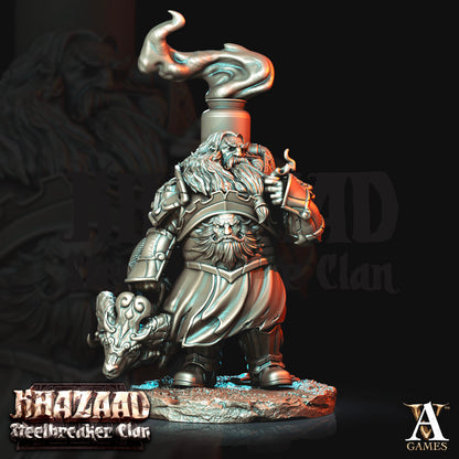 3D Printed Archvillain Games Khazaad Steelbreaker Clan - Steelbreaker Firespitters 28mm 32mm D&D
