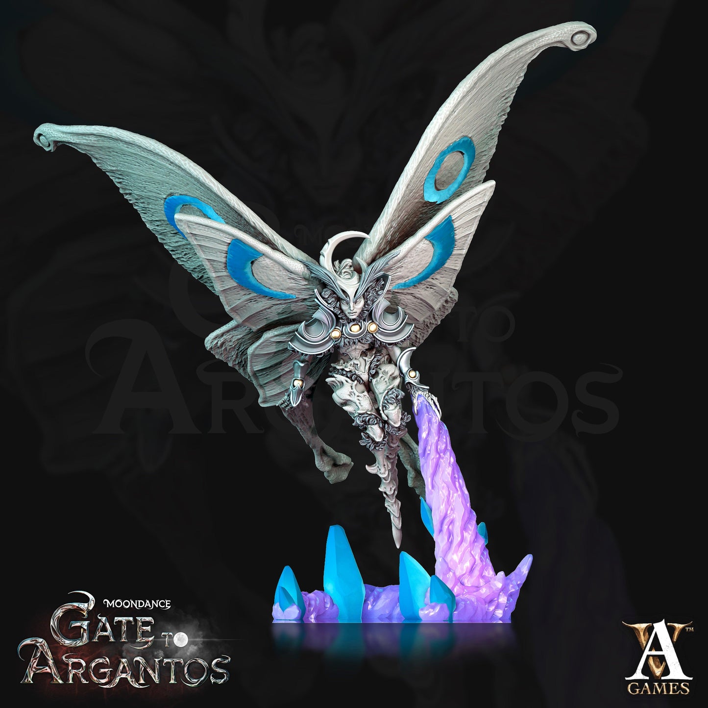 3D Printed Archvillain Games Luminae Moondance - Gate to Argantos 28 32mm D&D