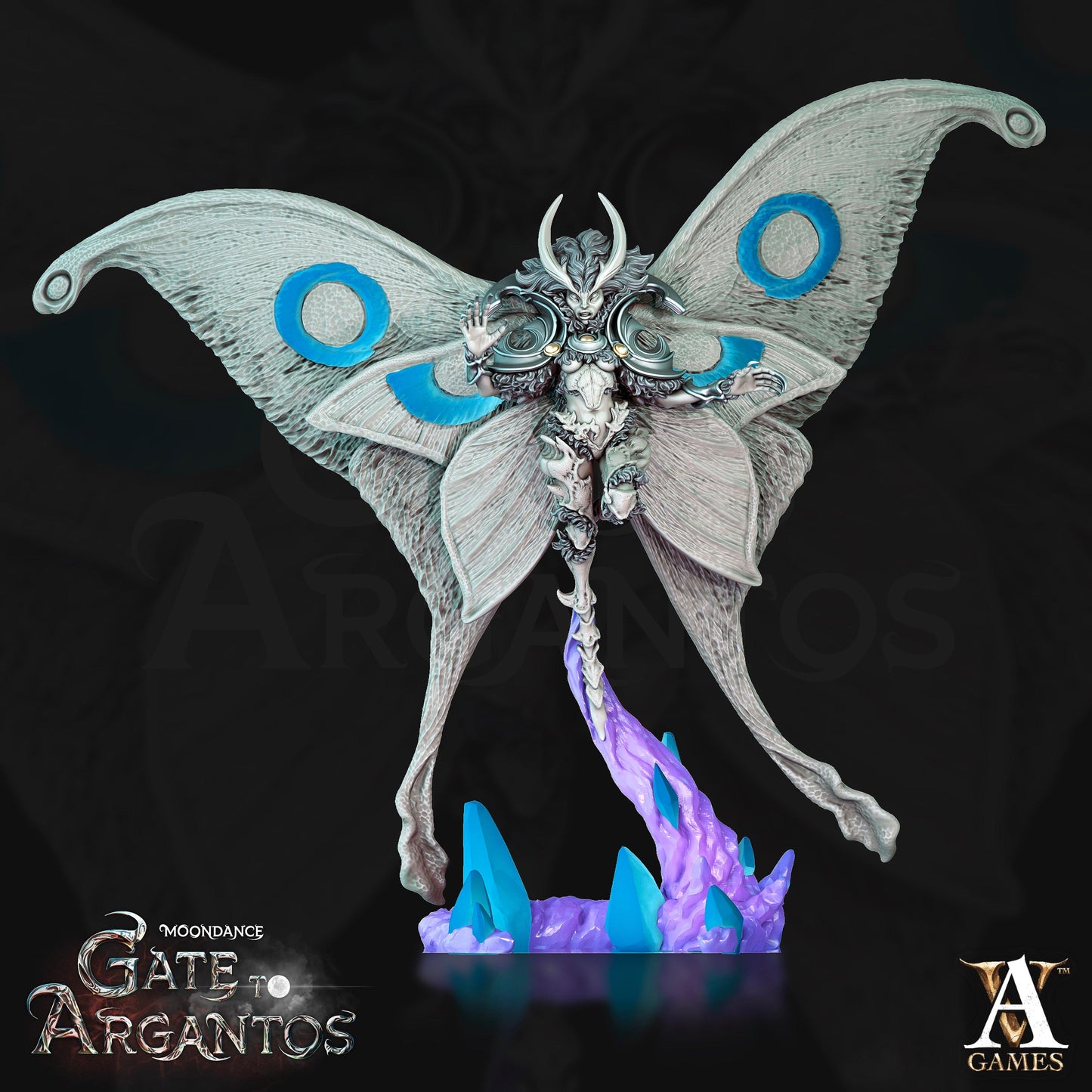 3D Printed Archvillain Games Luminae Moondance - Gate to Argantos 28 32mm D&D