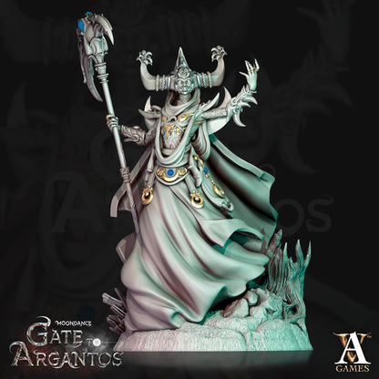 3D Printed Archvillain Games Mages of the Crescent Moondance - Gate to Argantos 28 32mm D&D