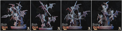 3D Printed Archvillain Games Malignants Speak of the Devil Act II 28 32mm D&D