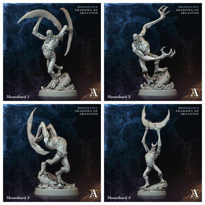 3D Printed Archvillain Games Moonshard Moondance - Shadows of Argantos 28 32mm D&D