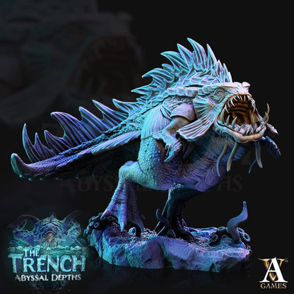 3D Printed Archvillain Games Morlok Pouncers The Trench Abyssal Depths 28 32mm D&D