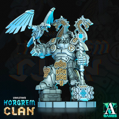 3D Printed Archvillain Games Norgrem Shocktroopers Vahlstahd - Norgrem Clan 28 32mm D&D