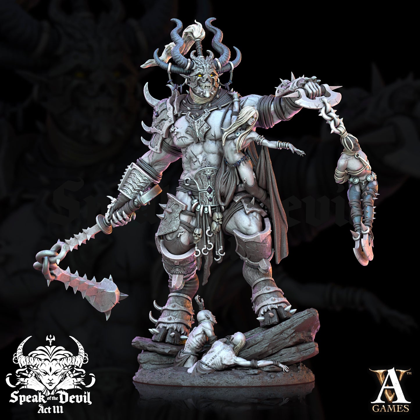 3D Printed Archvillain Games Ordos Nai Set Speak of the Devil Vol. III 28 32mm