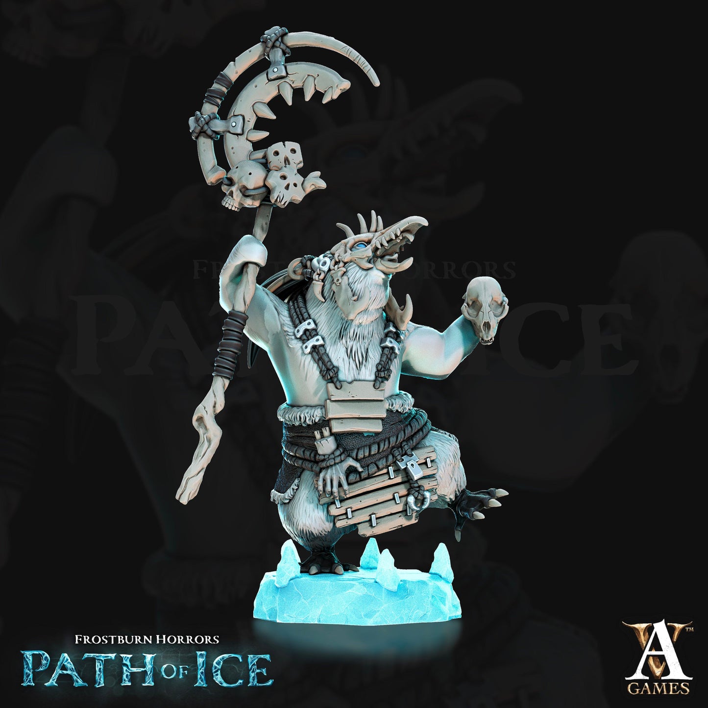 3D Printed Archvillain Games Pingvi Scouts Frostburn Horrors - Path of Ice 28 32mm D&D