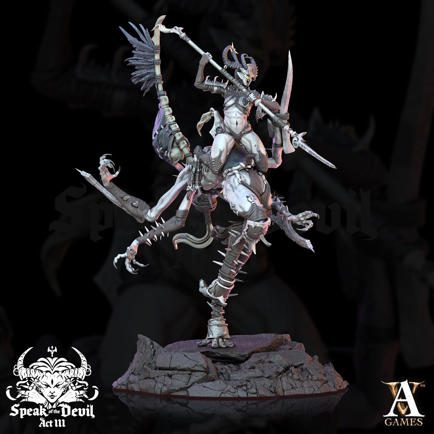 3D Printed Archvillain Games Pleasuretorn Subjugators Set Speak of the Devil Vol. III 28 32mm