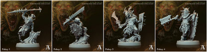 3D Printed Archvillain Games Pokeys Stumpkin Scrapblood Onslaught 28 32mm D&D