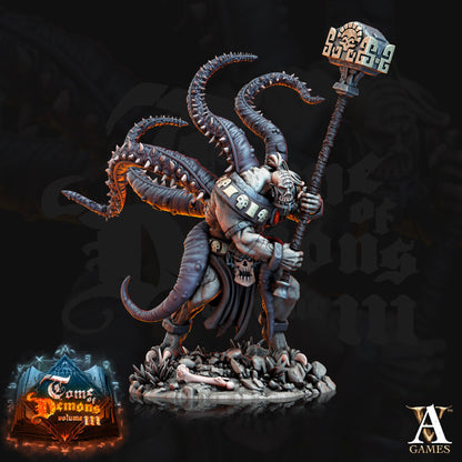 3D Printed Archvillain Games Qyintakla Abominations Tome of Demons 28 32mm D&D