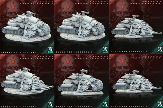 3D Printed Archvillain Games Sanguitor Bloodtrail Crimson Skies - Sanguitor Bloodlines Bloodright - Anathema 28 32mm D&D