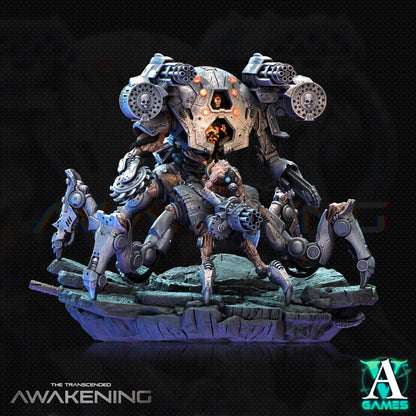 3D Printed Archvillain Games Scion of Despair - The Transcended 28 32mm D&D