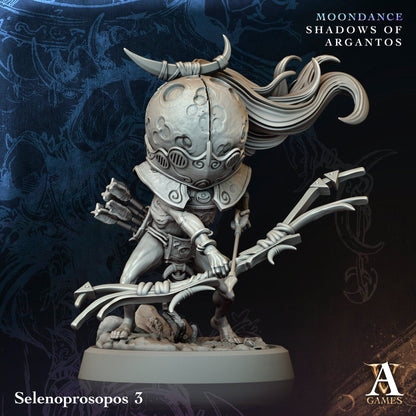 3D Printed Archvillain Games Selenoprosopos Moondance - Shadows of Argantos 28 32mm D&D
