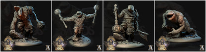 3D Printed Archvillain Games Sobesksen The Empire of Sands 28 32mm D&D