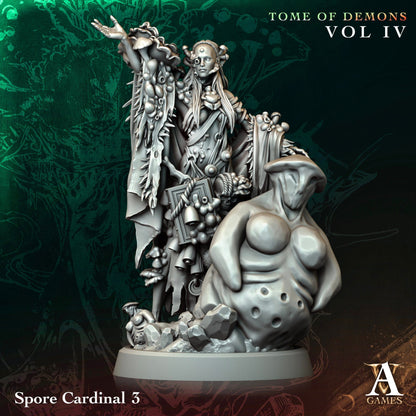 3D Printed Archvillain Games Spore Cardinal Tome of Demons Vol IV 28 32mm D&D