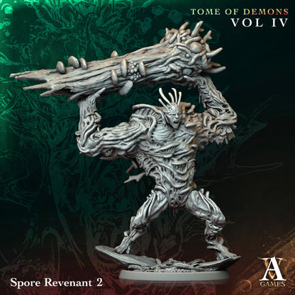 3D Printed Archvillain Games Spore Revenant Tome of Demons Vol IV 28 32mm D&D