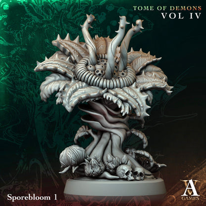 3D Printed Archvillain Games Sporebloom Tome of Demons Vol IV 28 32mm D&D