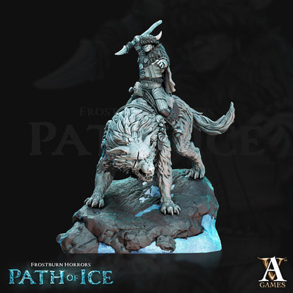 3D Printed Archvillain Games Susimia Icewarg Raiders Frostburn Horrors - Path of Ice 28 32mm D&D