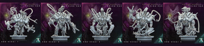 3D Printed Archvillain Games Sylvari Ascendants - Nulda Var Vor Vekai 28 32mm D&D