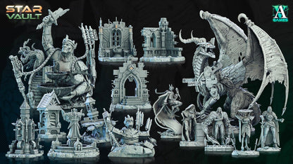 3D Printed Archvillain Games Taryne Wasteland Scavenger The Star Vault 28 32mm D&D