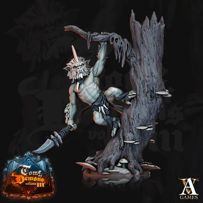3D Printed Archvillain Games Teraton Quasits Tome of Demons 28 32mm D&D