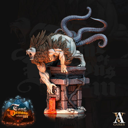 3D Printed Archvillain Games Teraton Shumba Tome of Demons 28 32mm D&D