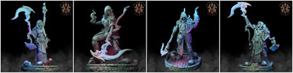 3D Printed Archvillain Games The Deathknight Order Soulbinders 28 32mm D&D