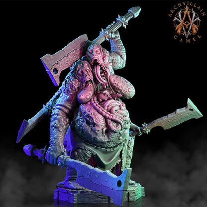 3D Printed Archvillain Games The Deathknight Order Stitched Abominations 28 32mm D&D