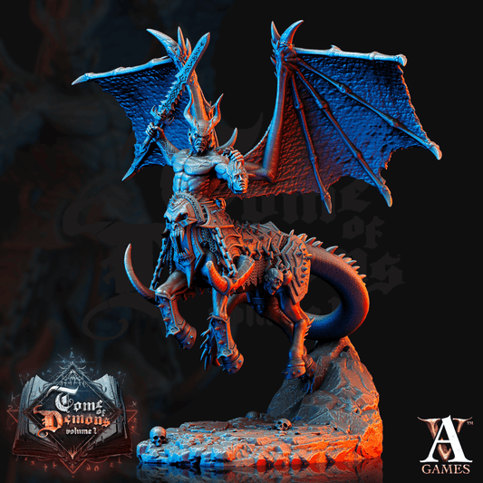 3D Printed Archvillain Games Tome of Demons Vol. 1 - Decataurs 28mm 32mm D&D
