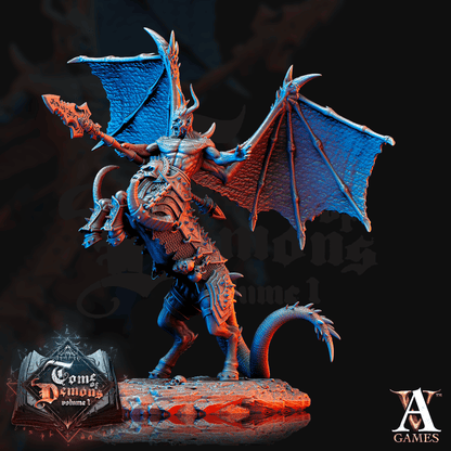 3D Printed Archvillain Games Tome of Demons Vol. 1 - Decataurs 28mm 32mm D&D