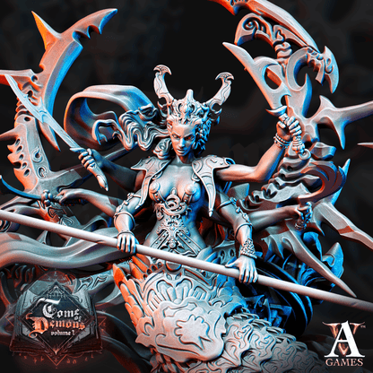 3D Printed Archvillain Games Tome of Demons Vol. 1 - Essetria 28mm 32mm D&D