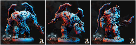 3D Printed Archvillain Games Tome of Demons Vol. 1 - Outworld Crushers 28mm 32mm D&D