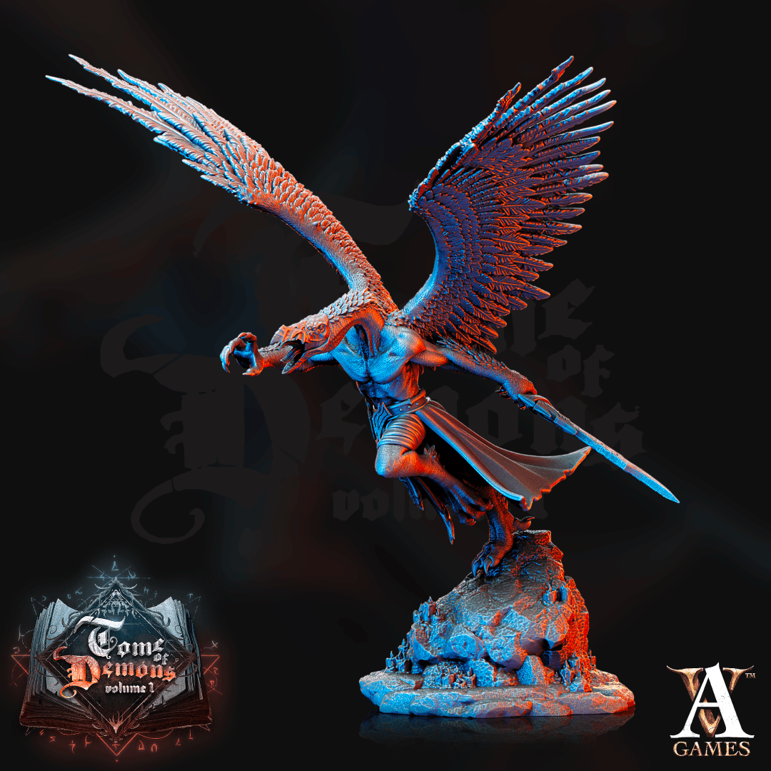 3D Printed Archvillain Games Tome of Demons Vol. 1 - Vulduk 28mm 32mm D&D