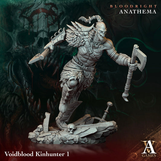3D Printed Archvillain Games Voidblood Kinhunter Bloodright - Anathema 28 32mm D&D