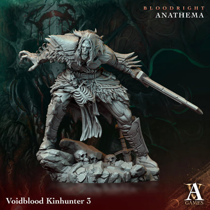 3D Printed Archvillain Games Voidblood Kinhunter Bloodright - Anathema 28 32mm D&D