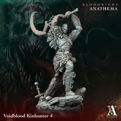 3D Printed Archvillain Games Voidblood Kinhunter Bloodright - Anathema 28 32mm D&D