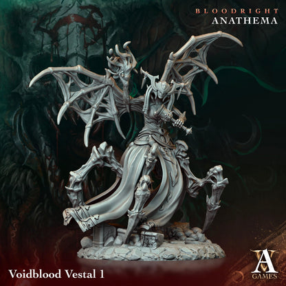 3D Printed Archvillain Games Voidblood Vestal Bloodright - Anathema 28 32mm D&D