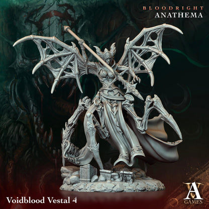 3D Printed Archvillain Games Voidblood Vestal Bloodright - Anathema 28 32mm D&D